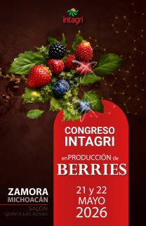 Curso presencial: Congreso Intagri en Producción de Berries