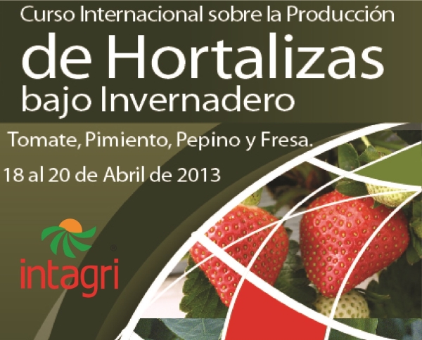 Curso Internacional sobre la Producción de Hortalizas bajo Invernadero