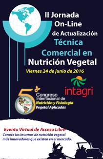 II Jornada On-Line de Actualización Técnica-Comercial en Nutrición Vegetal