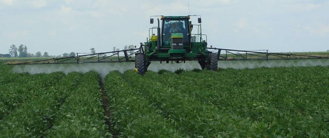 Tractor Fumigando