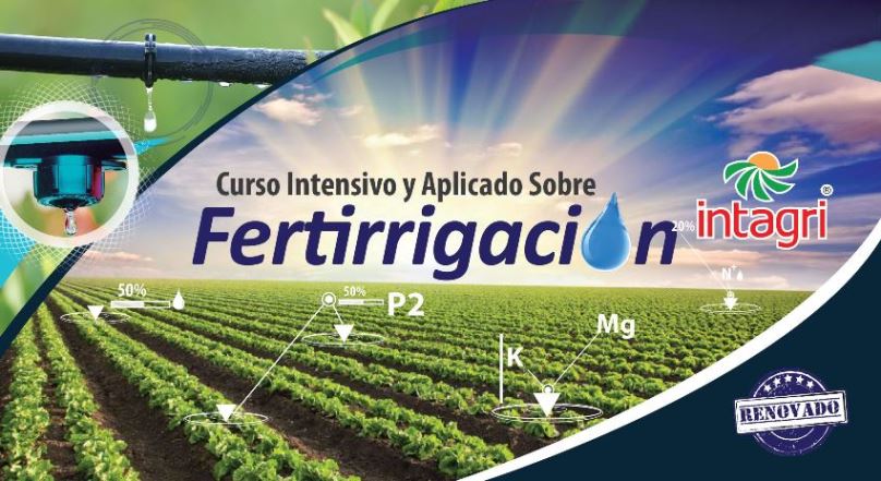 4to Curso Intensivo y Aplicado sobre Fertirrigación de Cultivos