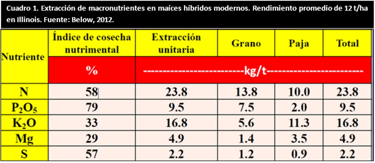 Extraccion de macronutrientes