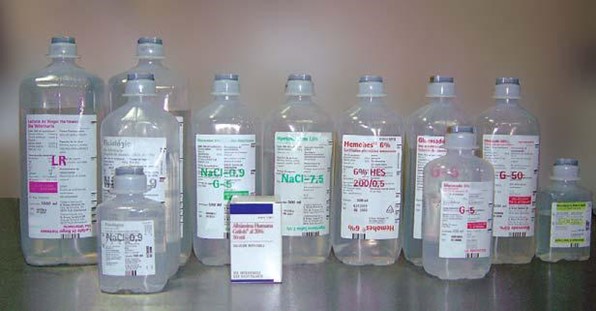 Soluciones utilizadas en terapia de líquidos (Barragán, 2008).