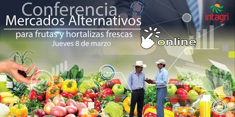 Conferencia online: Mercados Alternativos para frutas y hortalizas frescas