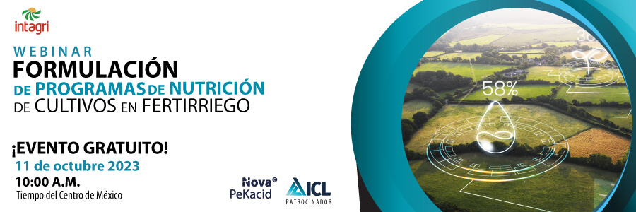 Formulación de programas de nutrición de Cultivos en Fertirriego