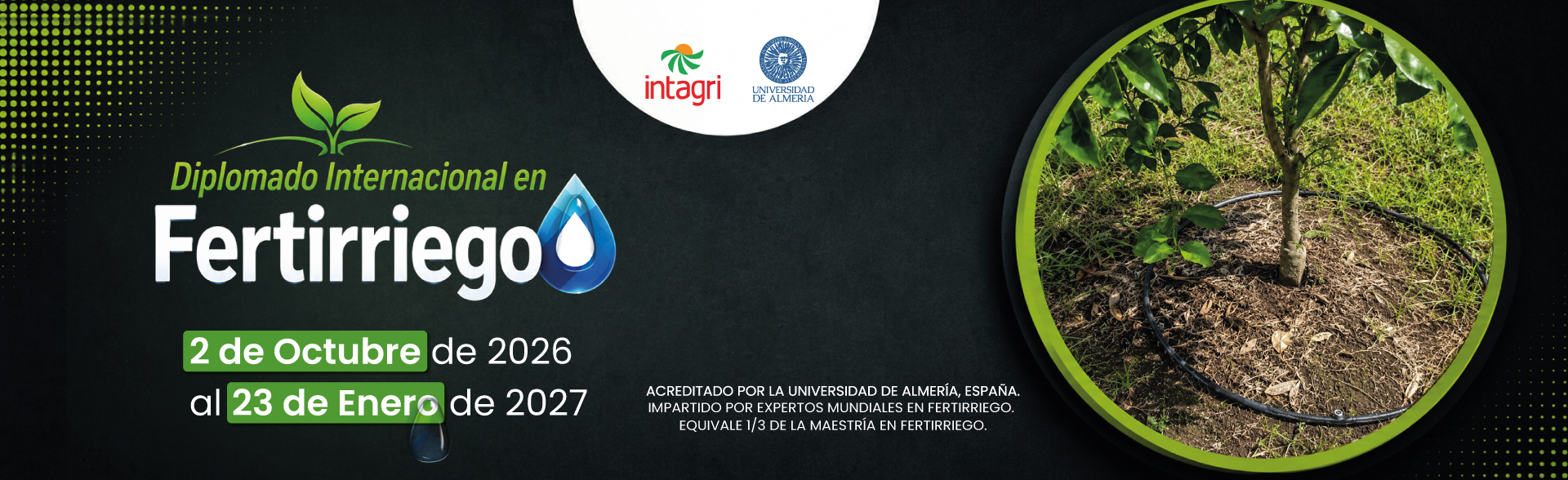 Diplomado Internacional en Fertirriego