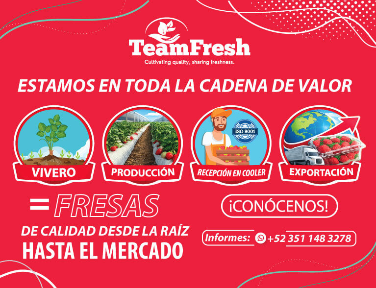 Conocenos visita Team Fresh